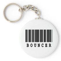 bouncer barcode design key chains