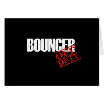 BOUNCER DARK GREETING CARDS
