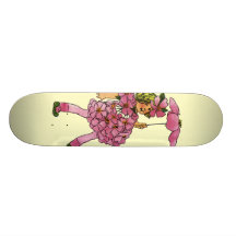 Bouncing Betty Skateboard Deck