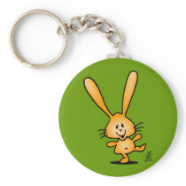 Bouncing Bunny Key Chain