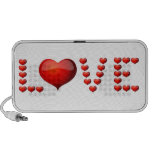 Bouncing Love Hearts Speaker speakers