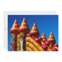 Bouncy Castle Party Invite