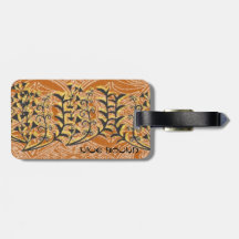Bound for Niue- luggage tag