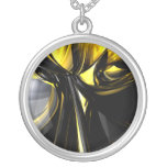 Bounded by Light Abstract Necklace
