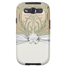 bounty of the earth art nouveau design galaxy s3 cases