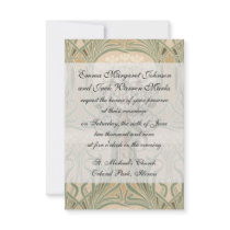 bounty of the earth art nouveau design invites