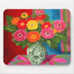 bouquet de marguerite de gerberas tapis de souris