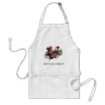 Bouquet floral tabliers