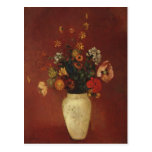 Bouquet in a Chinese Vase, Odilon Redon Postcards