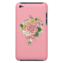 Bouquet iPod Touch case (pink)