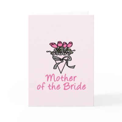 Bouquet Mother of the Bride Greeting Card by trendybridetees