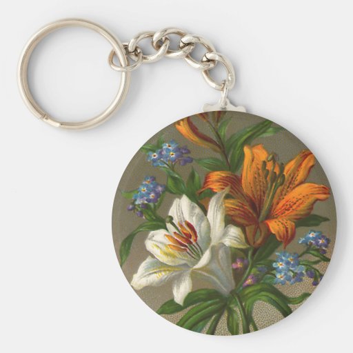 Bouquet of Lilies Keychain