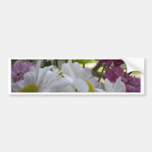 BOUQUET PETALS BUMPER STICKERS
