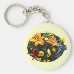 Bouquet with Lilies Key Chains