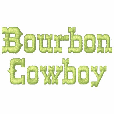 Bourbon Cowboy Embroidered Shirt by embroideryshirts