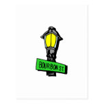 Bourbon Street Mardi Gras Post Card
