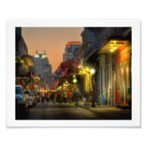 Bourbon Street Sunset Print Photo
