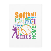 Bourne Softball Postcards
