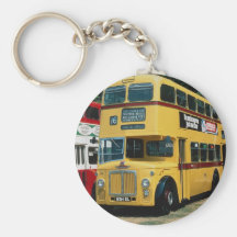 Bournemouth's 154 Leyland on an outing to Southamp Keychains