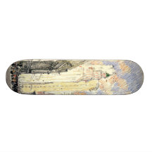 Bourse de New York 1904 Skateboards Customisés