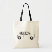 Bourse Voiture Profil classique anglais Sacs En Toile