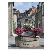 Boussac, Creuse, France postcard