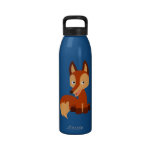 Bouteille d'eau adroite mignonne de Fox de bande d bouteilles