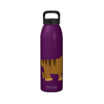 Bouteille d'eau béante de Thylacosmilus de bande d bouteilles
