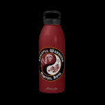 Bouteille paisible de liberté de guerriers bouteilles