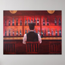 Bouteille pour une posters