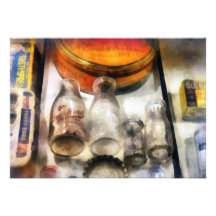 Bouteilles à lait bristol