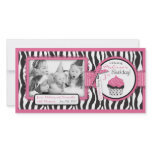 Boutique Chic Cupcake Photo Card