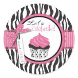Boutique Chic Cupcakes Sticker