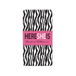 Boutique Chic Girl Mini Hershey Bar Label