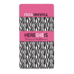 Boutique Chic Girl Mini Hersheys Label CTS