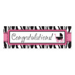 Boutique Chic Girl Skinny Gift Tag B business cards