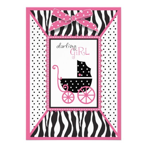 Boutique Chic Invitation Card