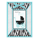 Boutique Chic Invitation Card Boy