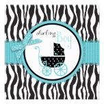 Boutique Chic Invitation Square Boy B