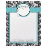 Boutique Chic Letterhead FC Aqua