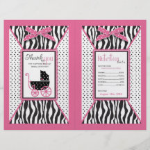 Boutique Chic Party Favour Wrapper Full Colour Flyer