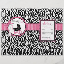 Boutique Chic Popcorn Wrapper Flyer
