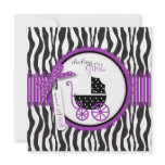 Boutique Chic Violet Square Announcements
