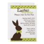 Boutique Chocolate Bunny Personalized Invites