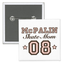 Bouton 08 de maman de patin de McPalin Badges Avec Agrafe