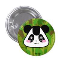 Bouton adorable de boule de riz de panda pin's