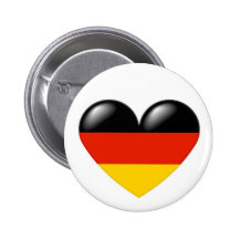 Bouton allemand de coeur - Deutsche Herz Badge