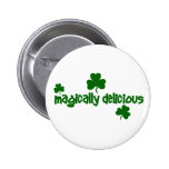 Bouton comme par magie délicieux badge