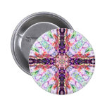 Bouton croisé de carnaval badges