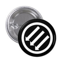 Bouton d'action d'Anti-Raciste Badge